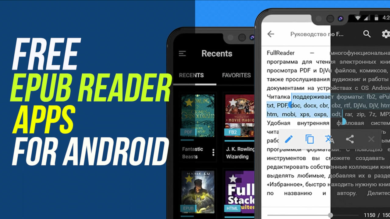 How to open and read EPUB files on Android